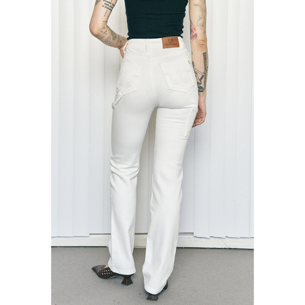 FBC White Tall Farm Nap Jeans - Picture 2 of 16